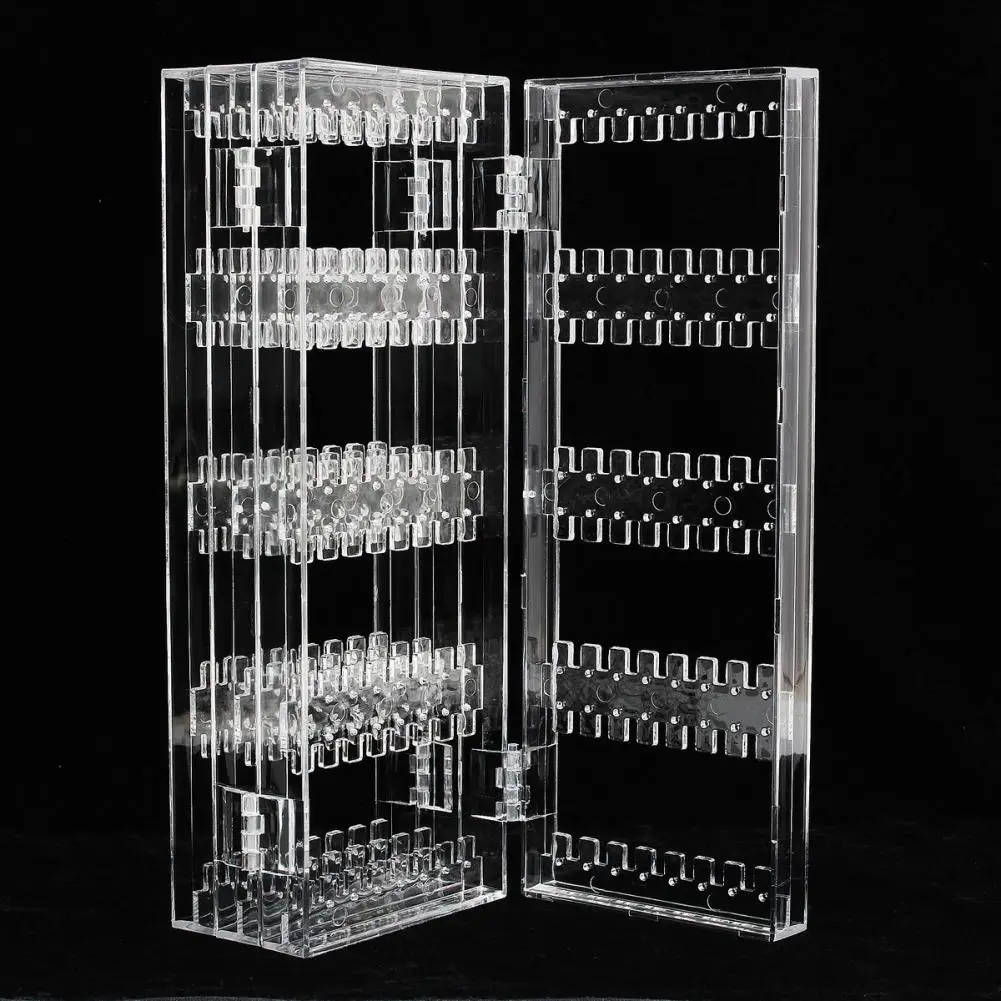 Women Jewelry Organizer Lady Necklace Stud Earrings Holder Hole Showcase Jewelry Display Rack Organizer Stand