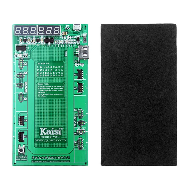 K-9202 16 в 1 Профессиональная плата для зарядки аккумулятора с микрофоном USB кабель для iPhone 4/5S/6/6 S/6 S Plus для iPad 2/3/4/5/6