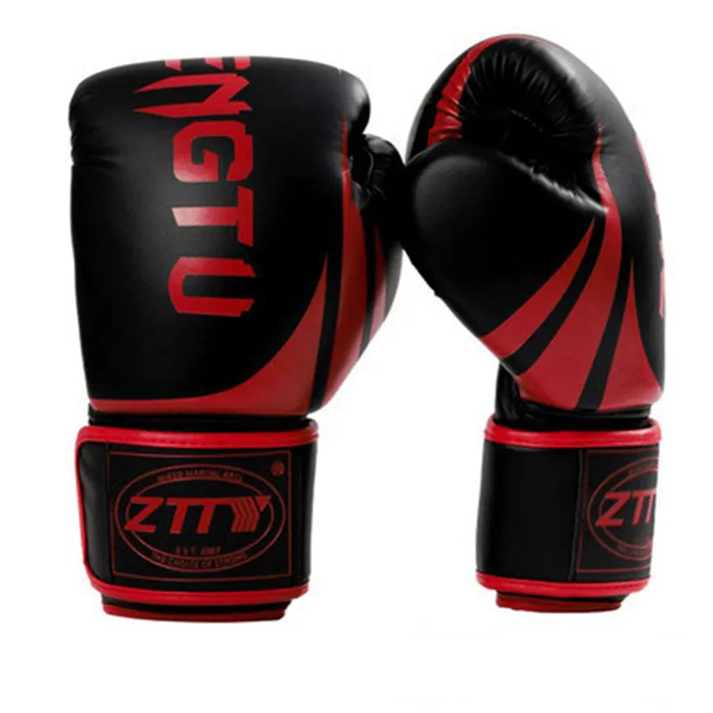

2019 Boxing Gloves for Men Women PU Karate Muay Thai Guantes De Boxeo Free Fight MMA Sanda Training Adults Kids Equipment