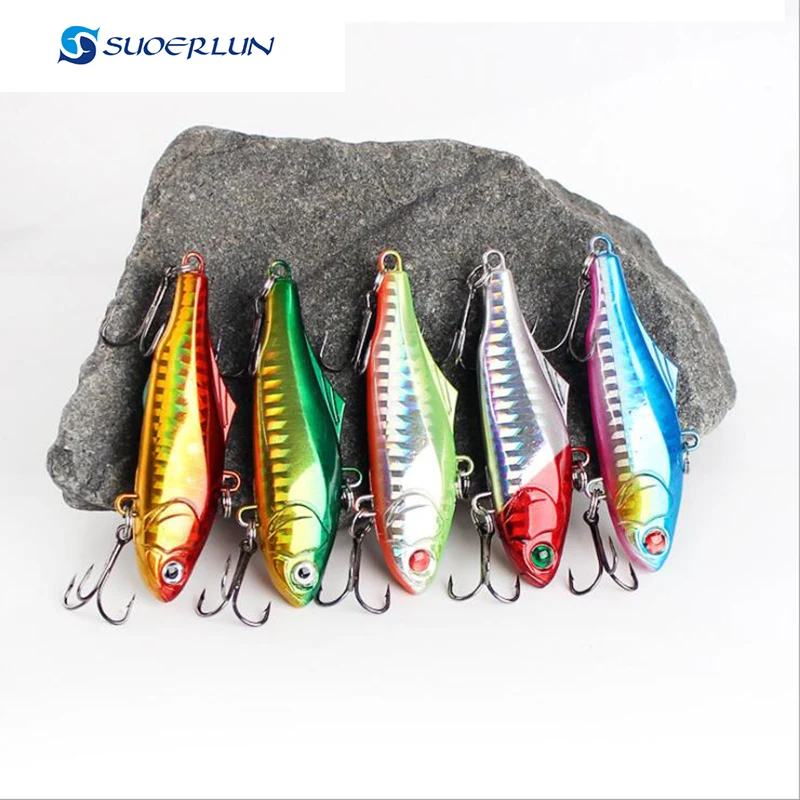  Hard plastic lure fish wobbler swimbait fishing vib artificial bait swimbait1. Perfect swim action 