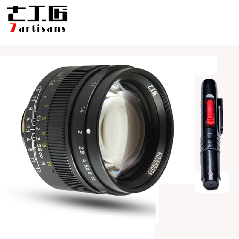 7 artisans 50mm F1.1Large Aperture paraxial M-mount Lens for Leica Cameras M-M M240 M3 M5 M6 M7 M8 M9 M9P M10 Free Shipping