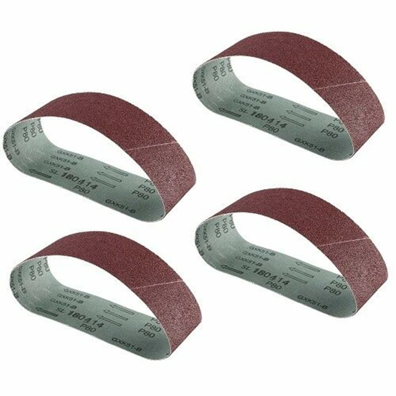 12pcs Abrasive Sanding Belts 120 Grit 533 X 75MM Aluminum Oxide Sander Abrasive