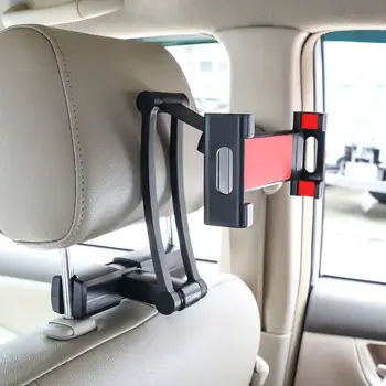 

Universal Car Headrest Tablet Holder Backseat Tablet Mount Support for iPad iPhone Cellphones PC Laptops with 5Inch and Above