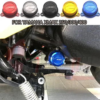 

Motorcycle Water Oil Fuel Filter Tank Cooling Radiating Cover Cap For Yamaha XMAX 250 XMAX 300 XMAX 400 2017-2018 X-MAX 250 300
