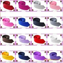 Новинка года Мужская Мода Стильный 5 см тощий сплошной Цвет Средства ухода за кожей Шеи Галстук Средства ухода за кожей шеи галстук 35 Цвета вы Палочки Цвета 10 шт./лот