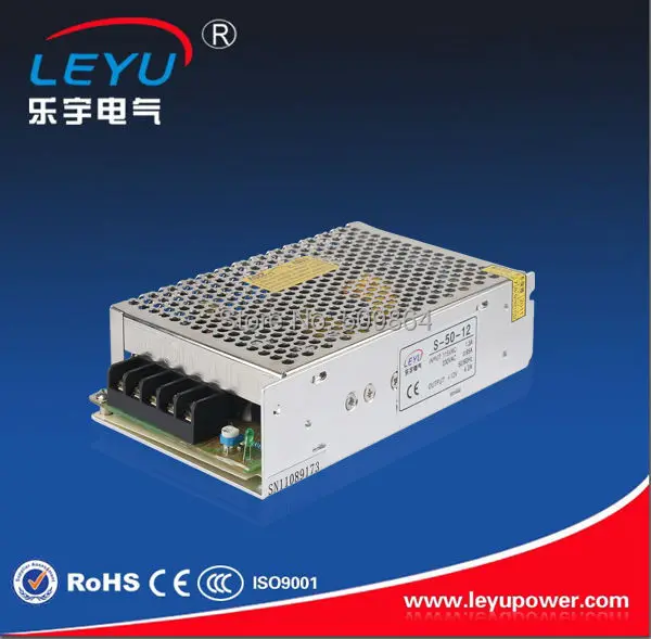 

CE ROHS approved high quality led power S-50-5 single output supply 5v 50w switching power supply