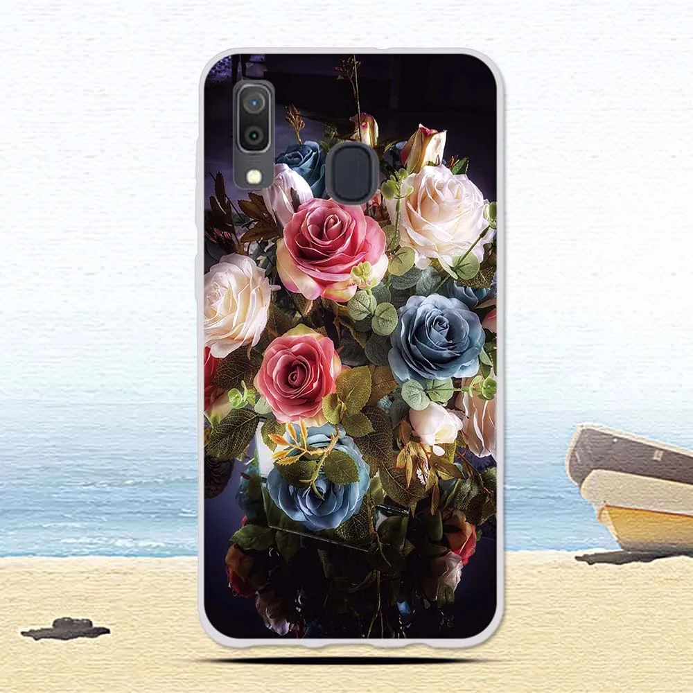 Роскошный чехол из ТПУ для Samsung Galaxy A20 A30 мягкий силиконовый с рисунком A 20 30 чехлы