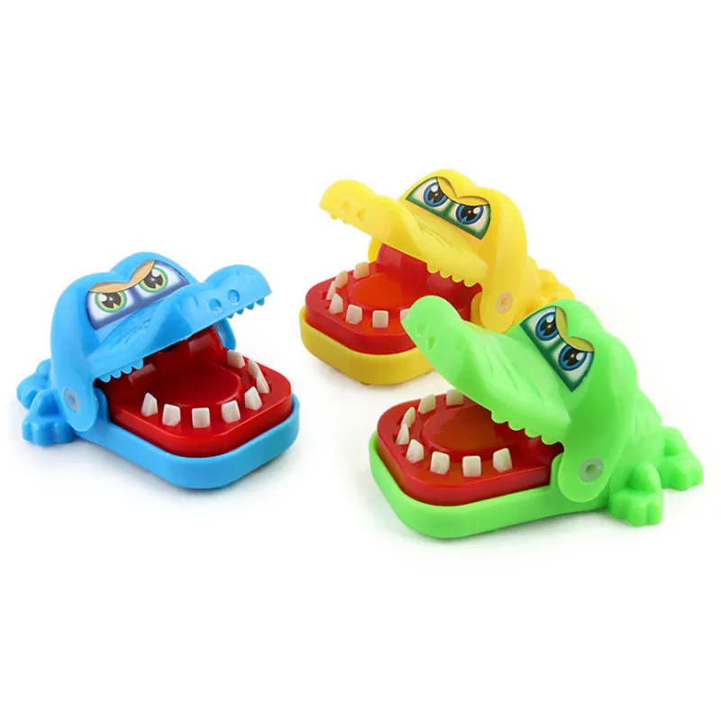 

Hippo Shark Small Size Mouth Dentist Bite Finger Party Game Funny Animal Play Kids Gift Educational Toy Children Biting 8.4cm