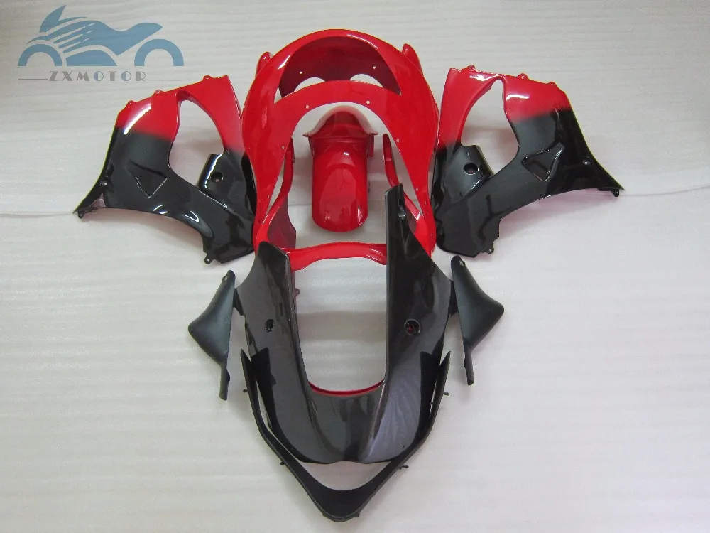 

High grade fairing kits for Kawasaki Ninja ZX 9R motorcycle fairings kit 1998 1999 ZX9R 98 99 ABS red black aftermarket parts