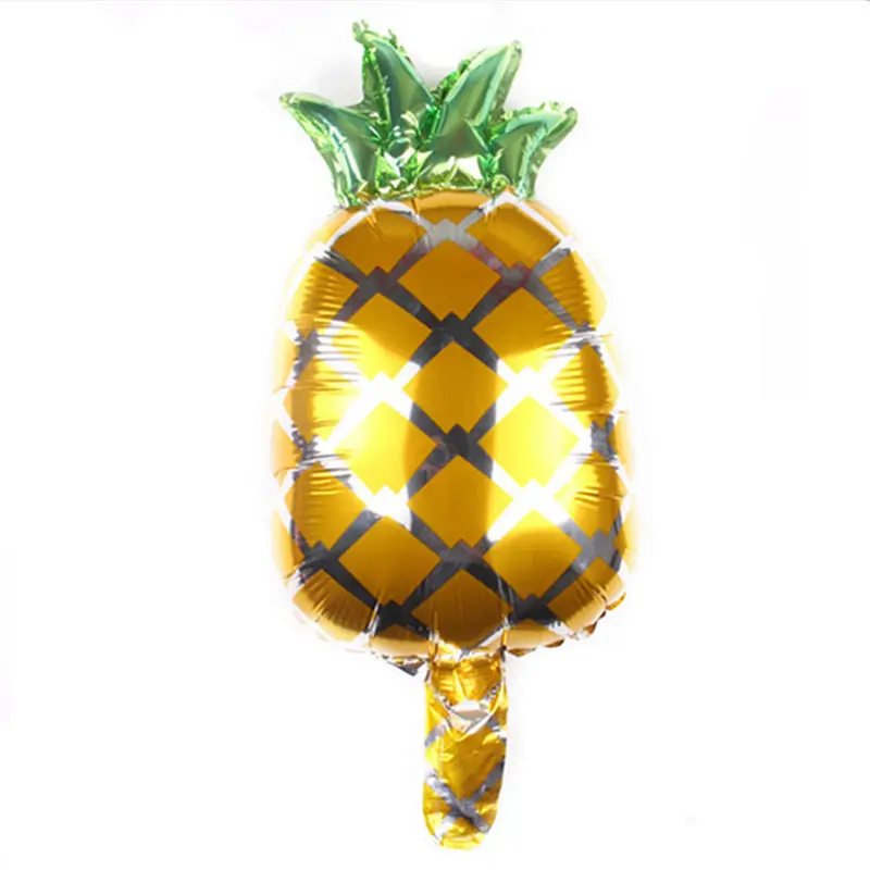 

TSZWJ B-200 New Mini Monochrome Pineapple Aluminum Balloons Children's Festival Birthday Party Decoration Balloons High Quality