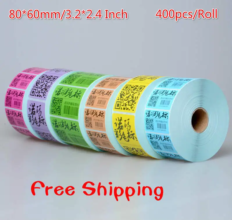 thermal paper sticker
