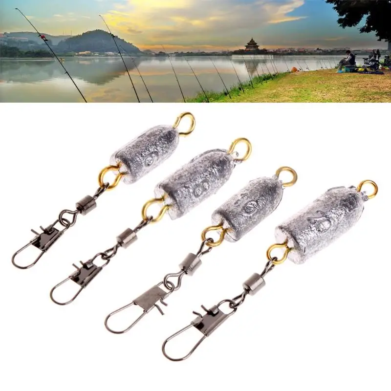 

Vertvie 1pc Lead Sinker Shape Weight Anti-dust Sea Fishing Tackle 4 Sizes Fishing Tools Fishing