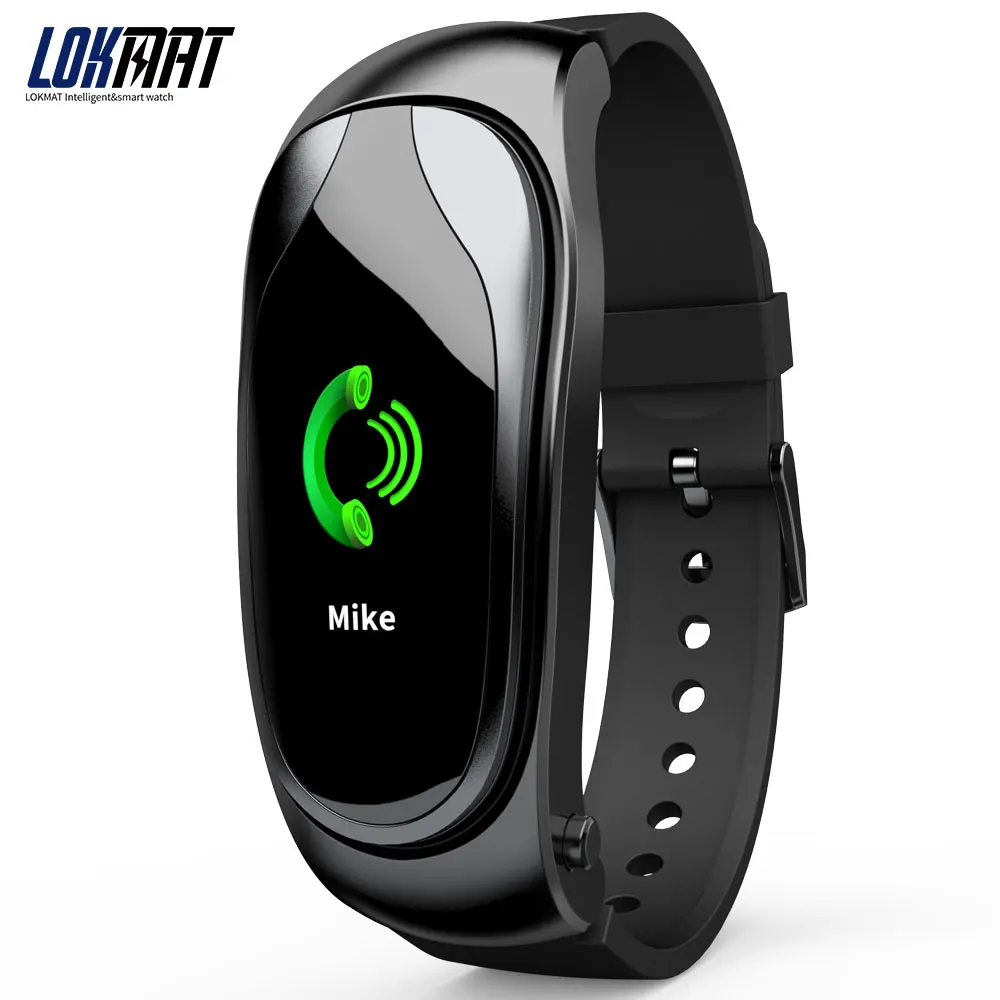 

LOKMAT fitness bracelet 0.96 Inch LCD Color Screen Sport Waterproof Heart Rate Monitor smart band smart wristband