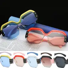 Европейские и американские модные новые оригинальные солнцезащитные очки мужские и женские модные защитные очки лягушка зеркало