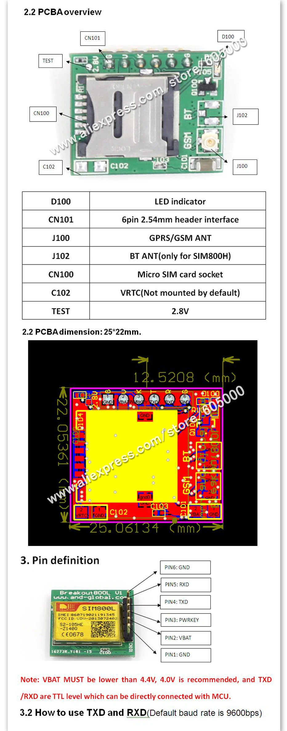 BK-SIM800H-2
