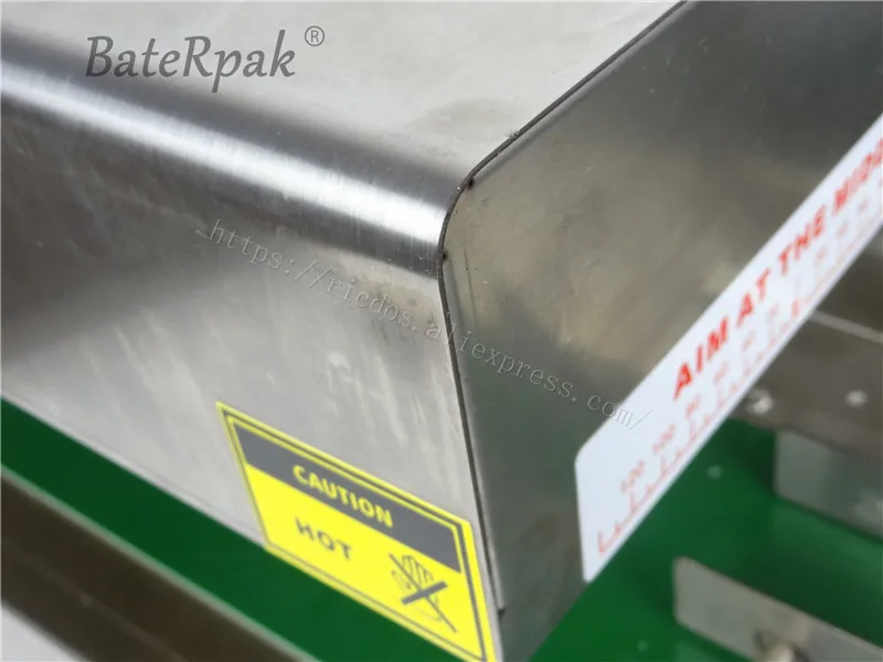 DL-300A/B Desktop stainless steel Continuous Induction Sealer,BateRpak Electromagnetic induction sealing machine,25-50/50-120mm