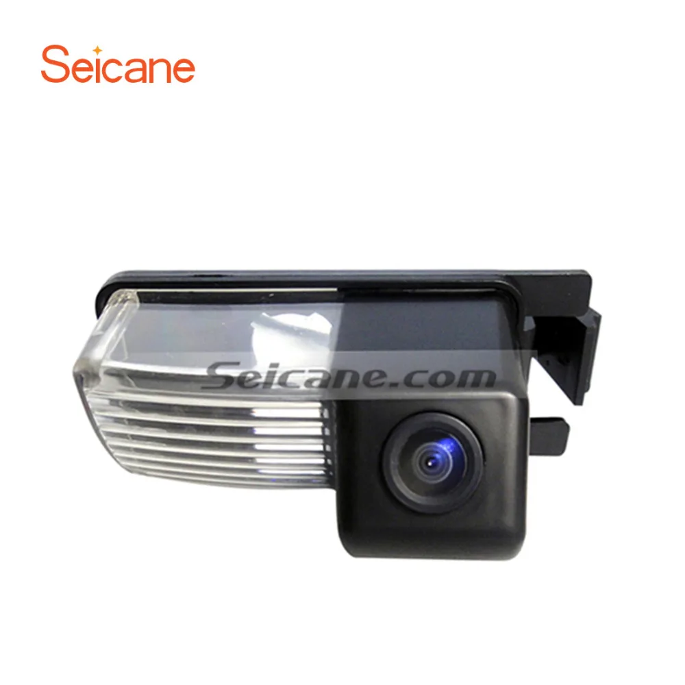

Seicane HD Waterproof Night Vision Car Rear View Camera for 2007-2013 Nissan LIVINA Geniss 307Z 2009 Tiida Blue Ruler Hidden Cam