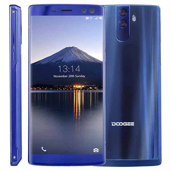 DOOGEE BL12000 4G мобильные телефоны Android 7,0 4 Гб+ 32 ГБ восьмиядерный смартфон 12000 мАч 4 камеры 6,0 дюйма FHD+ сотовый телефон - Цвет: Blue