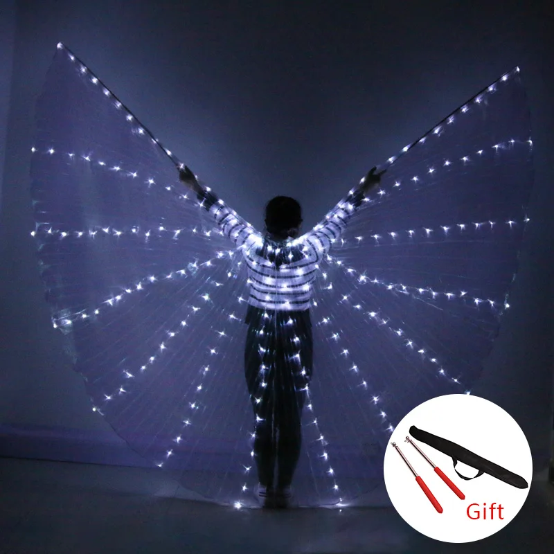  LED Wings Belly Dance Colorful Popular Stage Performance Props Belly Dancing Wings Props Belly Danc - 33006624476