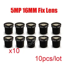 DIY 16 мм 5MP HD 1/2. 5 дюймов cctv объектив 10 шт/lotM12 крепление интерфейса для CCTV аналоговая/IP камера