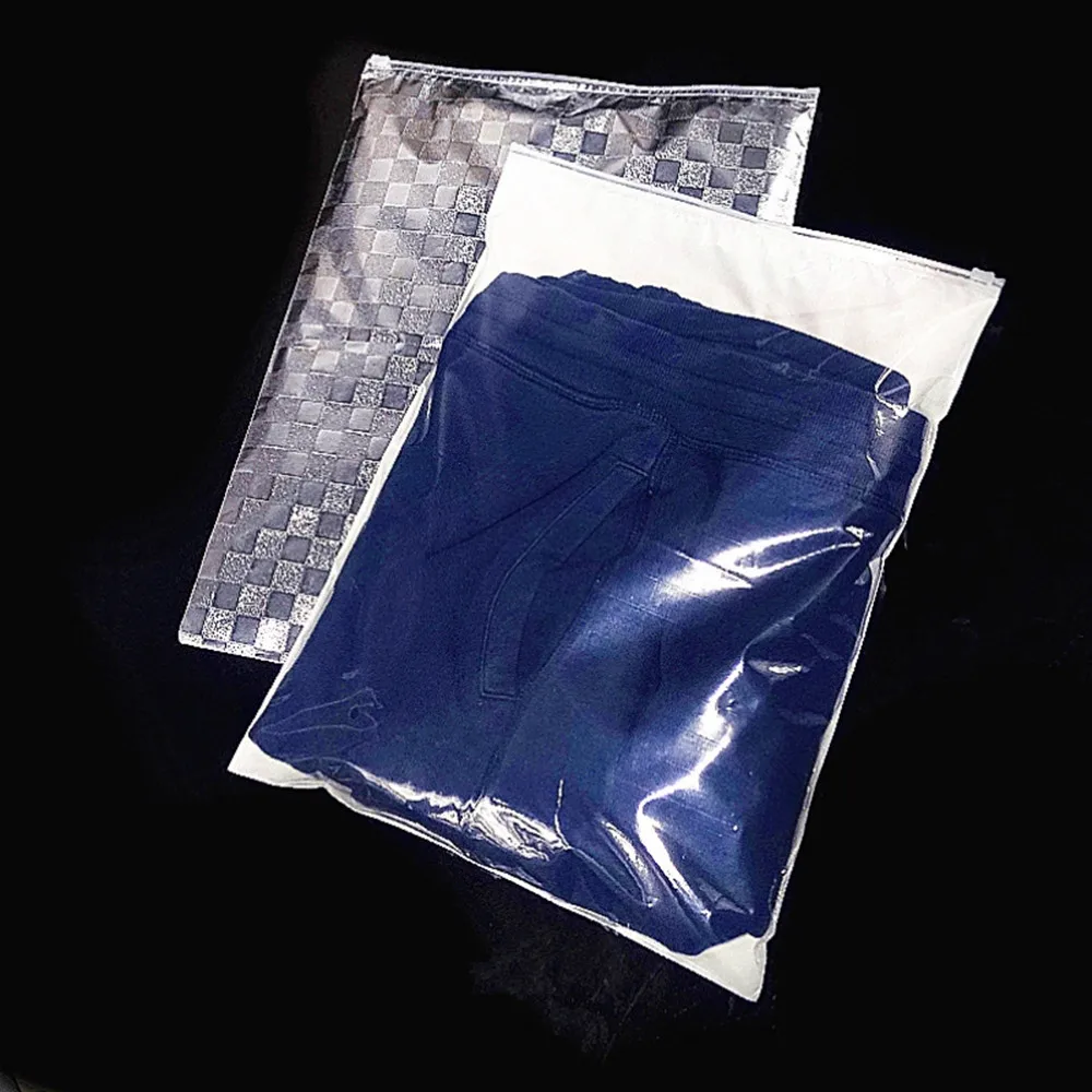 40pcs/Lot Aluminum Foil Ziplock Reusable Package Pouches Bag For