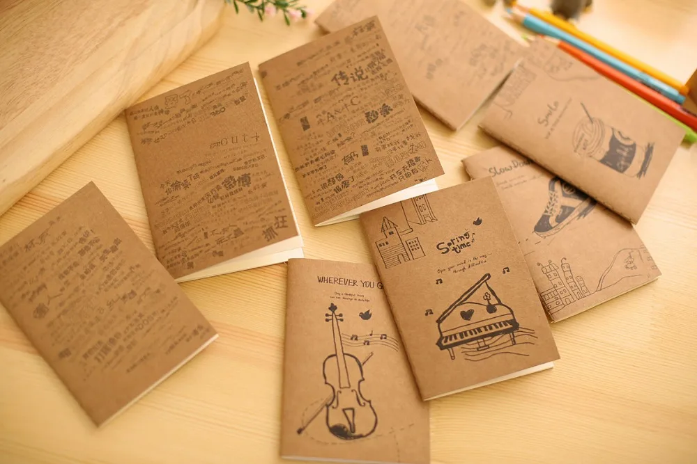New 32K Office Notepad Paper Diary Notebook Drawing Blank Black Sketch Painting New 32K Office Notepad Paper Diary Notebook Drawing Blank Black Sketch Painting