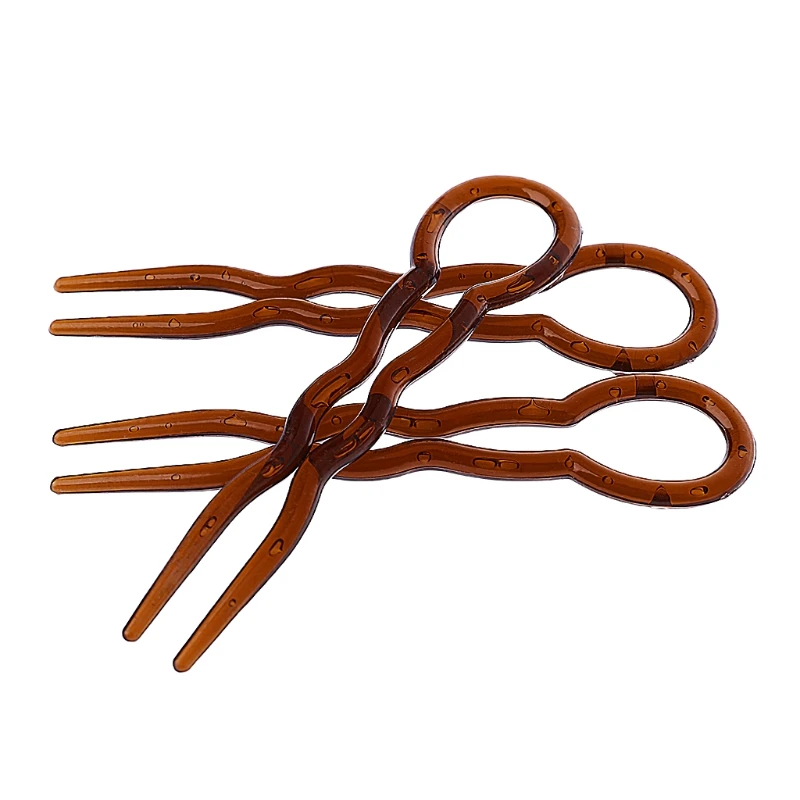 Hair Clips Hair Accessories 3pcs Fork Tools Braid Hairstyle Hair Fork Clips Pin Styling Accessories