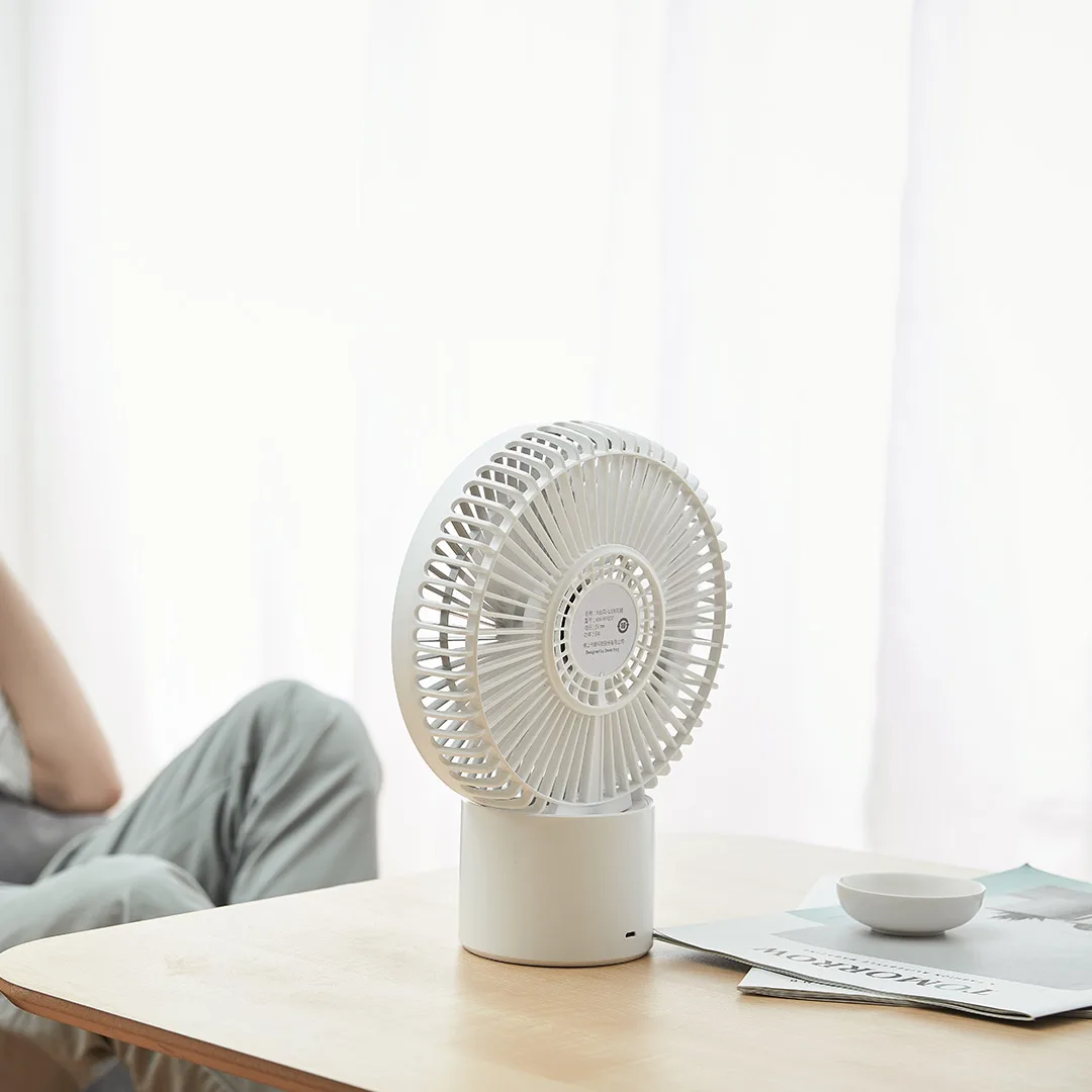 YOUPIN Smartfrog 8inch Air Circulation Desktop USB Fan 120 Rotatable 8 Modes Wind Speed Cooling Fan Outdoor Travel