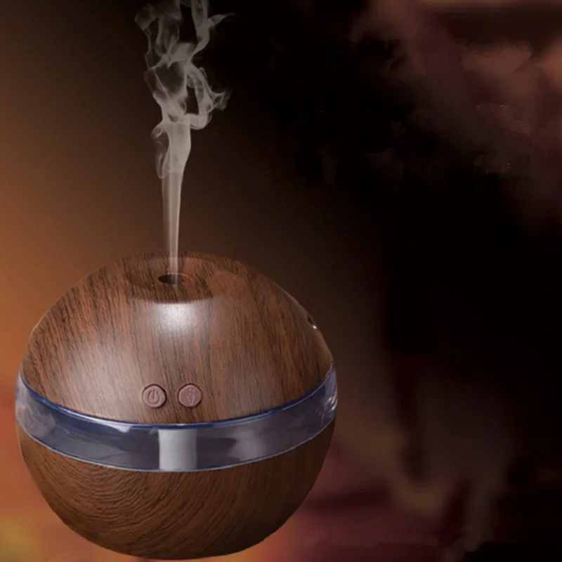 

BOMEINENG 300ML Ultrasonic Aroma Humidifier Lamp Diffuser Mist Maker Fogger Air Humidifier Essential Oil Aroma Diffuser for Home