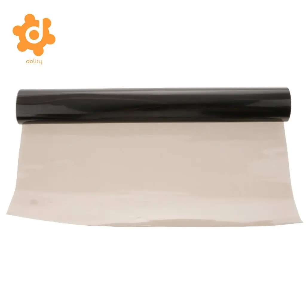 Fog Light Protector Sticker Headlights Vinyl Film Glossy Light Black