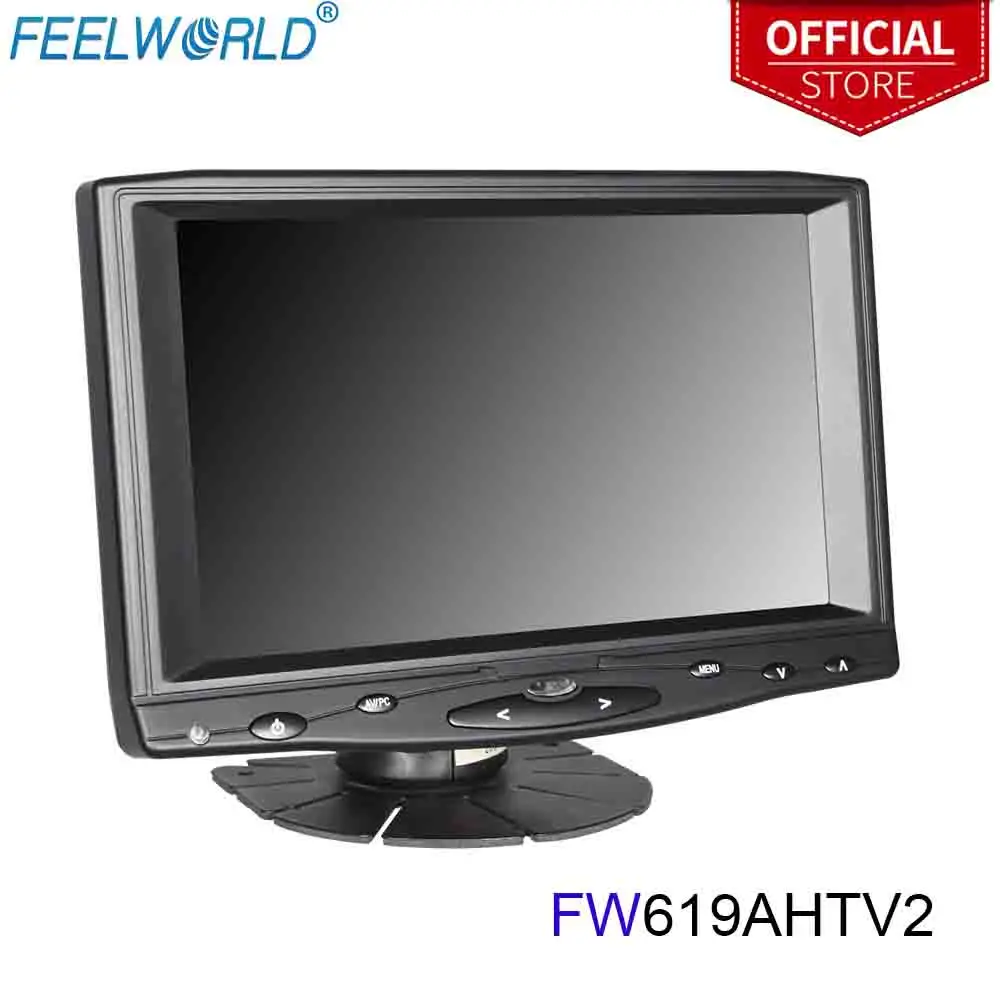 Сенсорный экран Feelworld FW619AHTV2 7 дюймов IPS 1024x600 с HDMI VGA AV входом &quotЖК монитор|monitor with