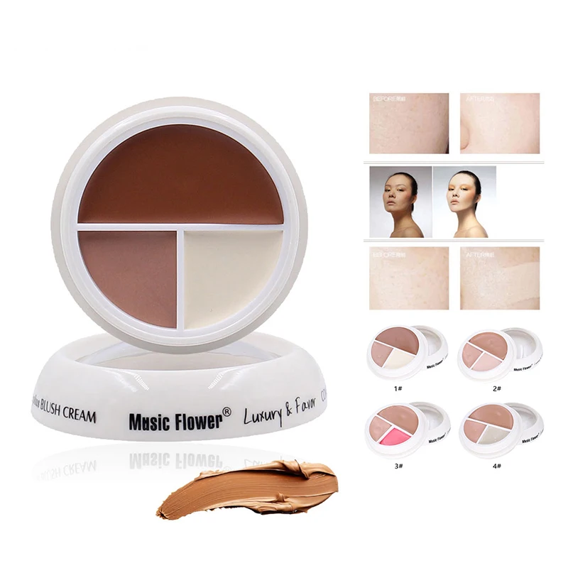 

1Pcs Full Cover Concealer Cream Makeup Freckle Acne Spot Eye Dark Circles Face Corrector Waterproof Make Up Base Cosmetic