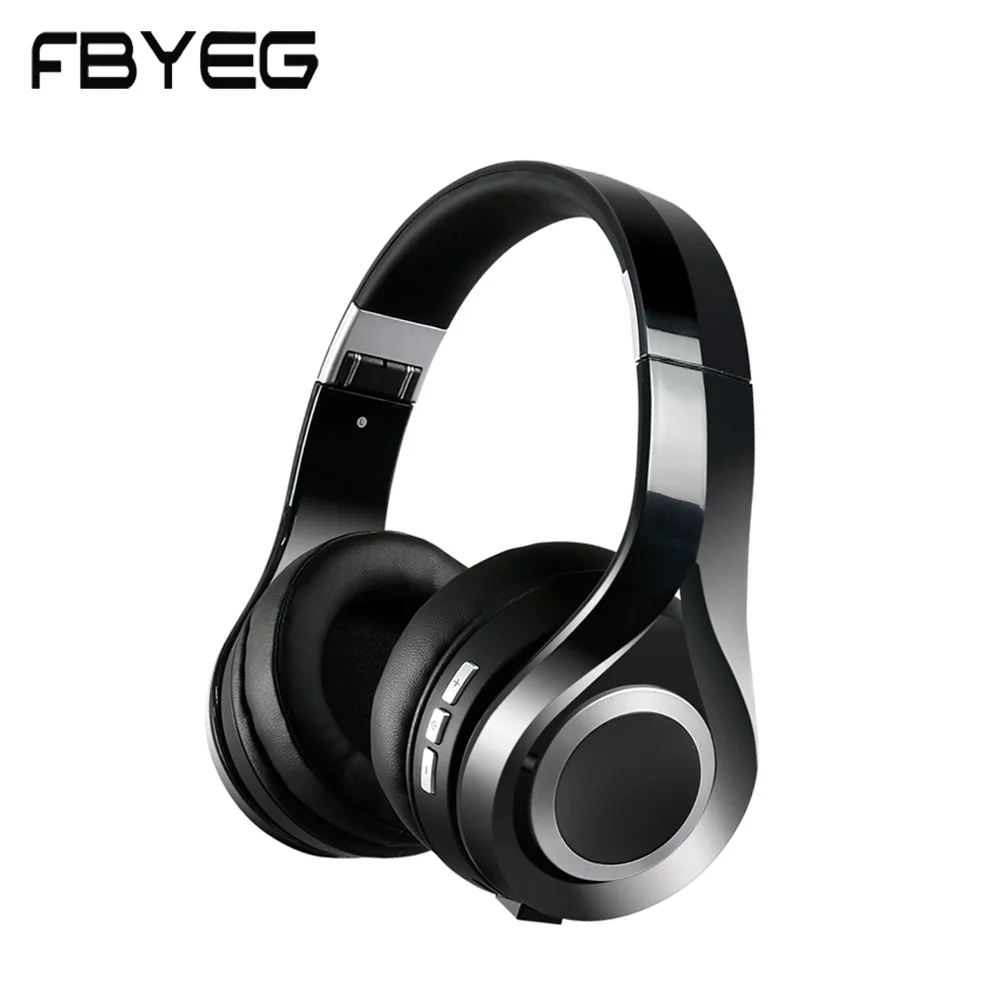 

P47 Bluetooth Earphones Wireless Stereo Headphone Earphones with Mic Headsets Micro-SD Card Slot FM Radio For Phone &PC