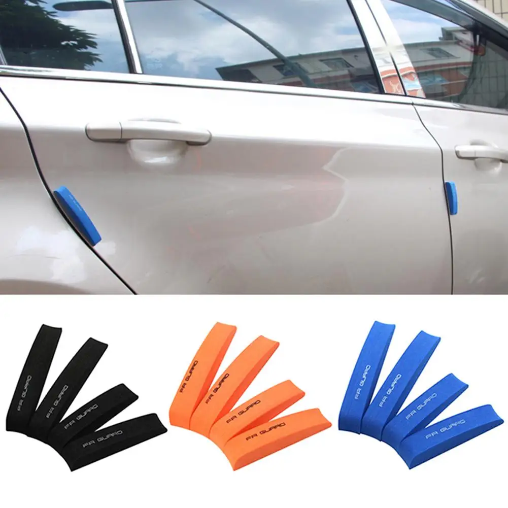 4 шт. защитные щитки для края автомобильной двери EVA пены анти-столкновения полосы двери автомобиля Защита от царапин стикер автомобиля Стайлинг автомобиля украшения