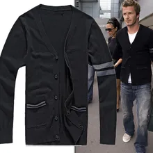 Для мужчин свитер с v-образным вырезом свитер бренд Для мужчин шерстяной свитер по оптовой цене L164