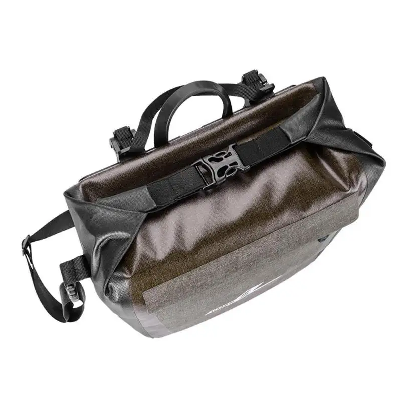 Sale 19L Full Waterproof Bicycle Saddle Bag Road Mountain Bike Cycling Rear Rack Bag Luggage Pannier Rear Seat Shelf Bag 8