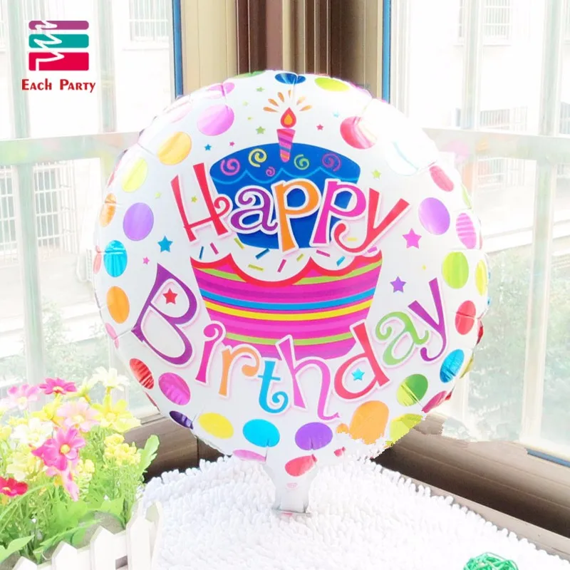 18 дюймов воздушные шары в форме сердца на день рождения, воздушные шары из алюминиевой фольги, вечерние шары с днем рождения, Детские гелиевые шары, вечерние шары