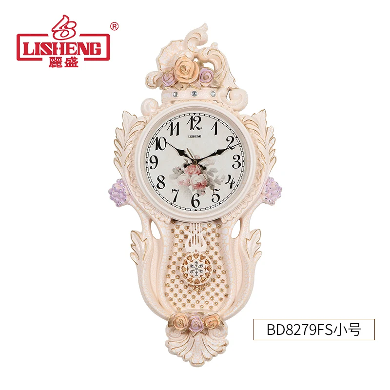 Atmosphere Wall Clock Retro Wall Clock A-74X37cm  