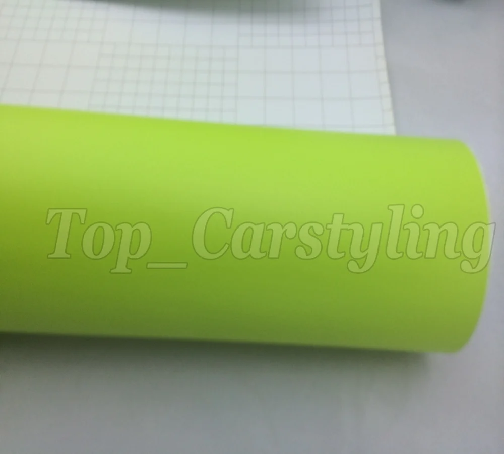 1.52x10m/roll Matt Pale Green Vinyl Foil Sticker Self Adhesive Vinyl