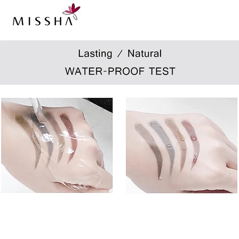 Стайлер для бровей MISSHA стойкая краска Водостойкий карандаш 3 цвета на