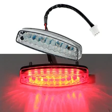 iTimo Moto Tail Brake Light LED Rear Lights Cafe Racer Indicator font b Lamp b font