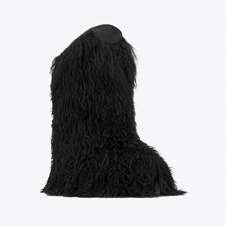 Botas Invierno Llegada Lujo Mujeres Pic as Nueva Pic Negro Caliente Zapatos Mujer Diseñador 2019 Pisos De As Beige Piel W Nieve qZvxOXw5n