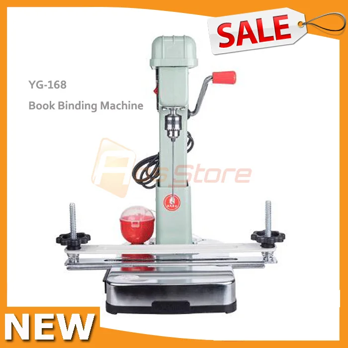 

YG-168 Electric Bookbinding Machine,Financial Credentials, Document,Archives Binding Machine Office Binder 220V 180W
