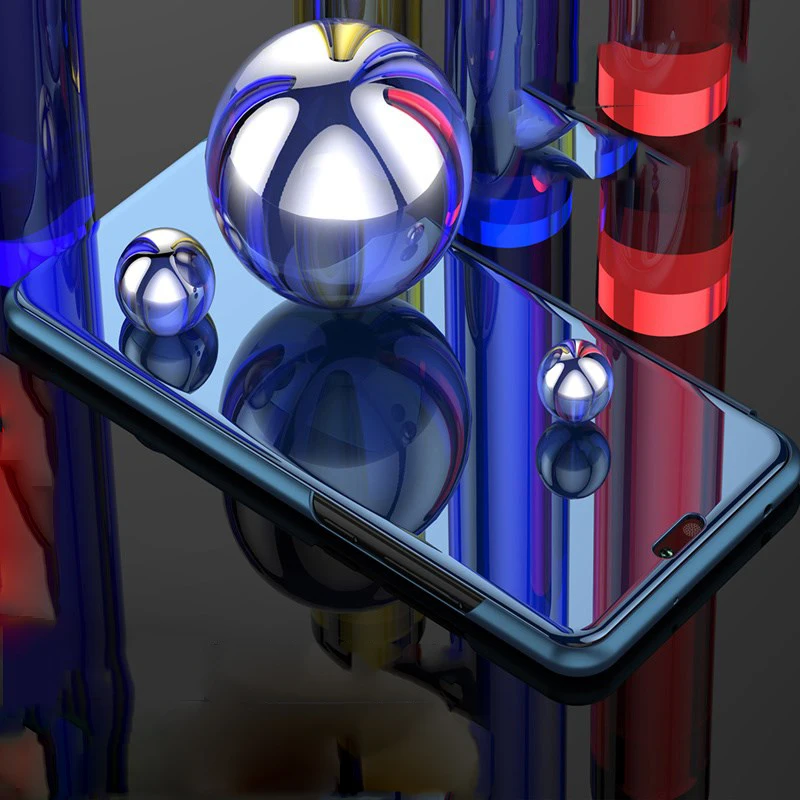 Luxury Mirror Smart Cases for Xiaomi Redmi Note 5A Case 5.5'' Clear