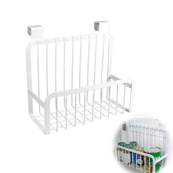 

Carbon Steel Storage Hanging Basket Bathroom Kitchen Tools For Condiment Bottle Suspension type Rack