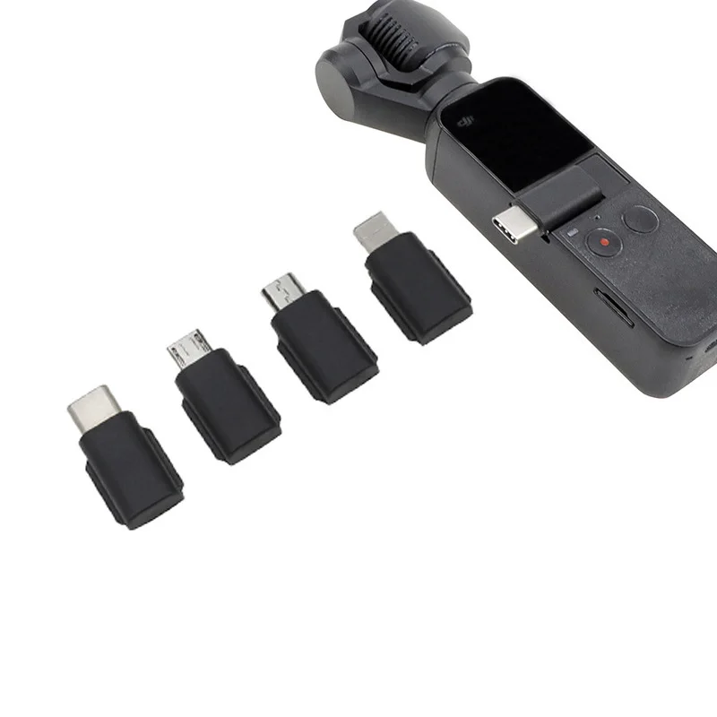 

Osmo Pocket Mobile Phone Connector Adapter USB android micro port Conversion for dji Osmo Pocket camera Handheld gimabl