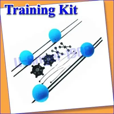 Training Kit Gear Radio Control 400 450 500 Heli blue+Free shipping | Игрушки и хобби