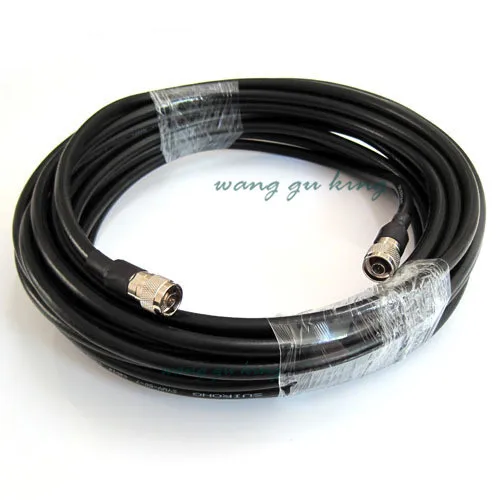 

10 Meters 50-5 Coaxial Connection Cable For 2G 3G GSM W-CDMA CDMA DCS Repeater Booster Antenna- N/K connector included