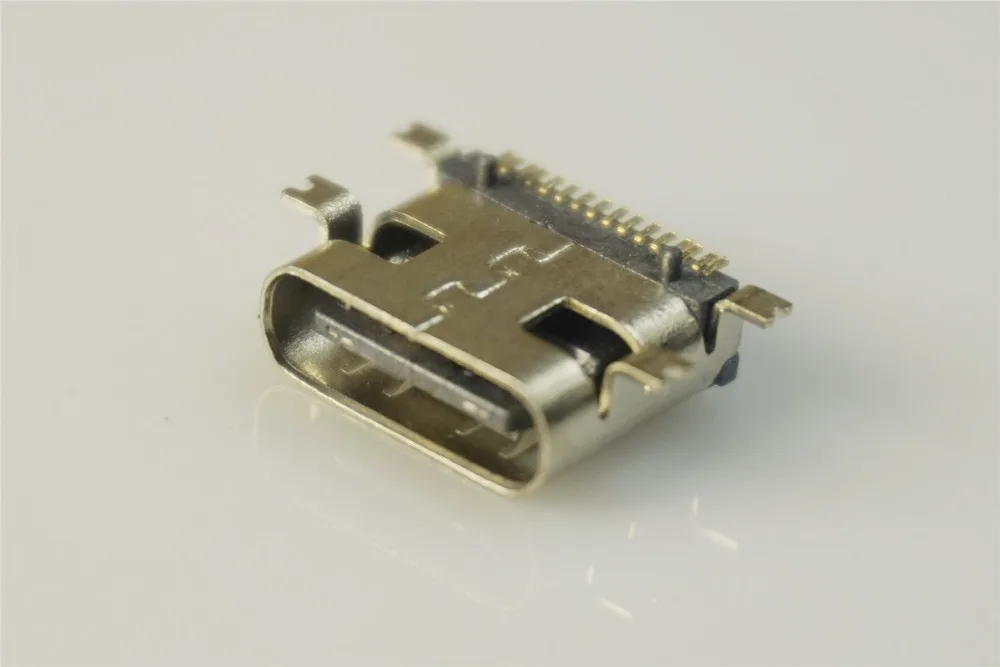 50 pcs USB 3.1 Type C Connector 16 Pins Female Socket receptacle