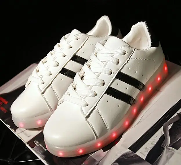Zapatillas Con Luc Led Para Niños - AliExprs